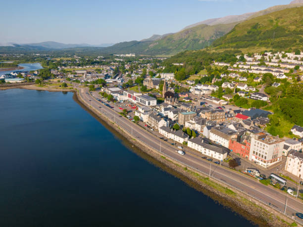 istock Fort William in Scotland by drone 1498782795