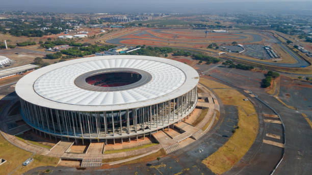 Arena BRB Mané Garrincha is a Brazilian football stadium and multipurpose arena, located in Brasília, in the Federal District.BRASILIA, BRAZIL - SETEMBRO 26, 2022