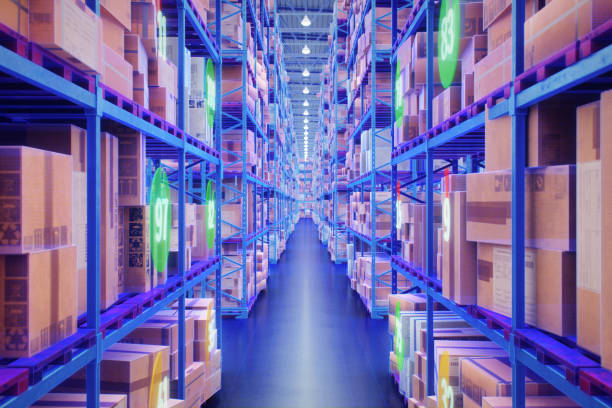 istock Digital Twin Of A Smart Distribution Warehouse 1498807365