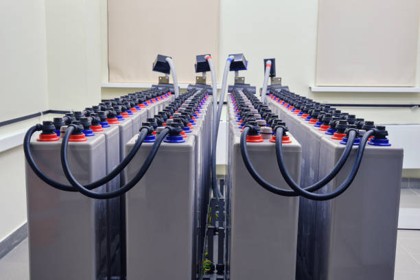 istock An industrial server room is equipped with a large UPS backup battery system to ensure uninterrupted power supply. 1498827586