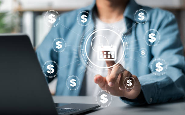 istock Time is money Concept.  Business time management. Work planning increases efficiency and reduces work time. 1498834258