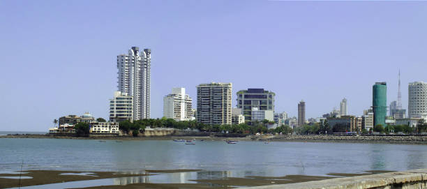 istock Mumbai urban skyline in front of waterfront 1498844266