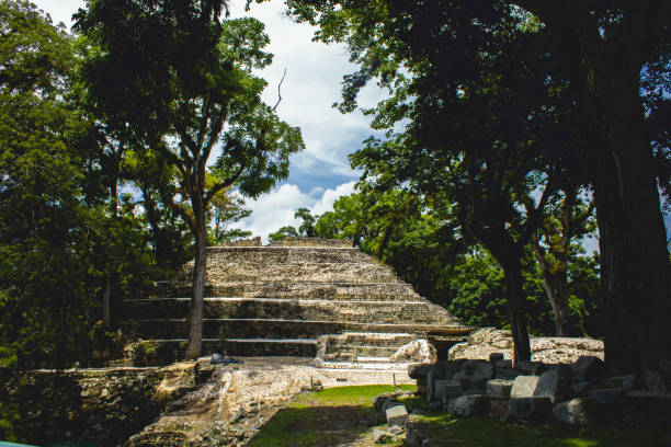 istock Copan Ruins, Pyramid at Mayan Archeological Site 1498851361