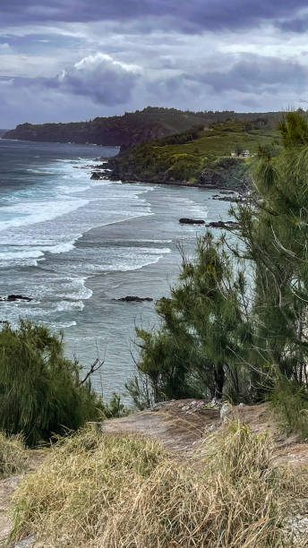 istock Coastline of Maui Hawaii with dramatic sky 1498855731