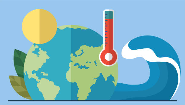 istock Tsunami with big waves over planet. Catastrophe, cataclysm. Flood, avalanche, hurricane. Climate change. Global warming 1498874930