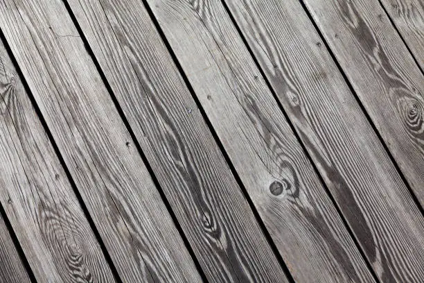 wooden floor that is weathered with clear texture