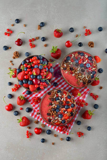Berry smoothie bowl