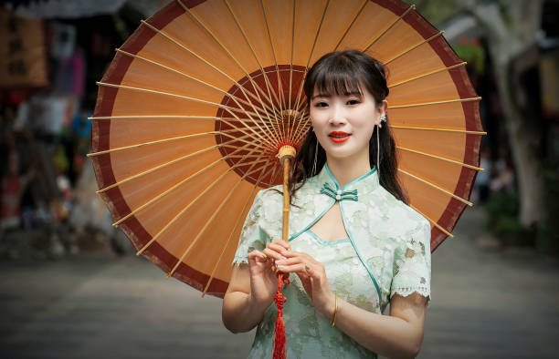 istock A woman in a cheongsam 1498883012