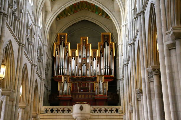 istock Pipe organ in Almudena Cathedral - Madrid - Spain 1498888422