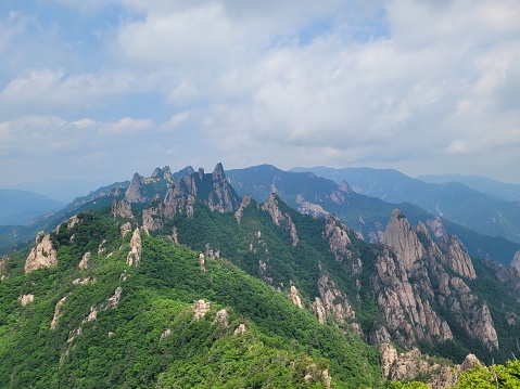 Dinosaur Ridge of Seoraksan Mountain