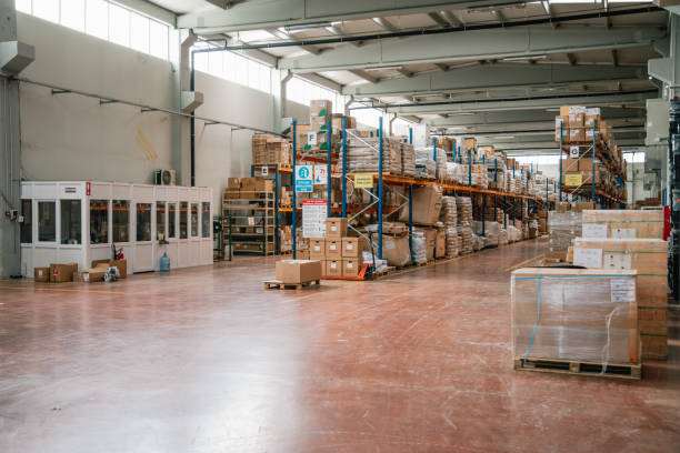 istock View of empty industrial material warehouse 1498891660