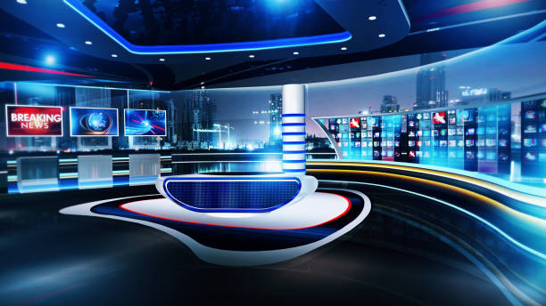 istock Tv news studio Background 1498903500