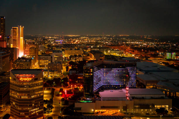 istock Dallas City Skyline at Night 1498910921