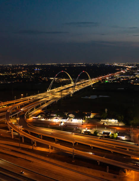 istock Margaret McDermott Bridge at night in Dallas 1498910986
