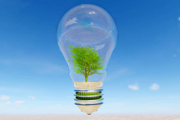 istock Eco- friendly renewable energy background. 1498913319