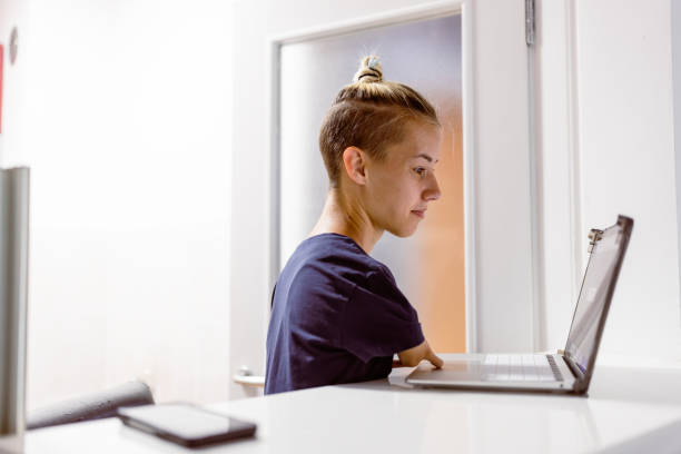 istock Limitless Potential: Embracing Remote Work with Passion and Perseverance of young woman with disability 1498918298