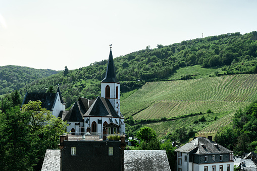 Traben-Trarbach, view of a church