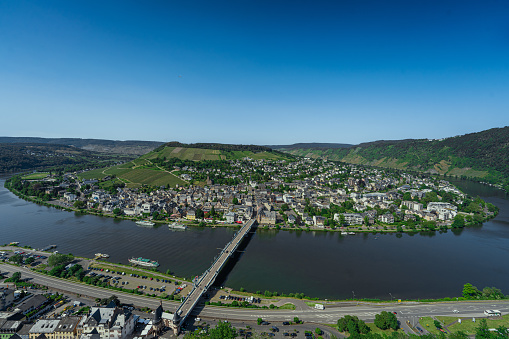 View of Traben-Trarbach on the Mosel