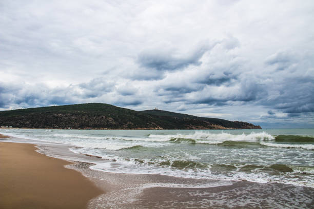 istock Cap Serrat Beach, Facing the Green Mountain in Bizerte, Tunisia 1498925523