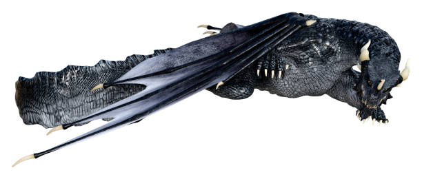 istock 3D Rendering Fairy Tale Dragon on White 1498939297