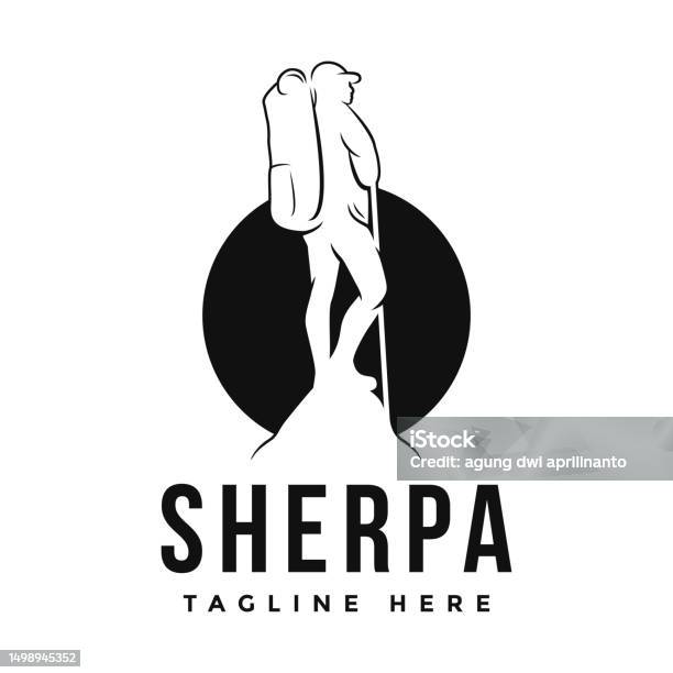 Sherpas Graphics/animation Sherpa Design Stock Illustration - Download Image Now - Adventure, Men ...