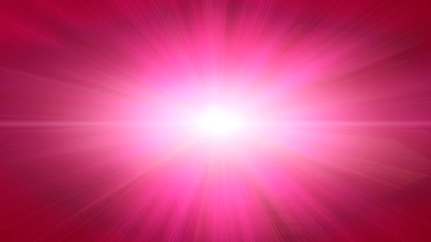 istock Abstract radial blurred background, pink and red. 1498949257