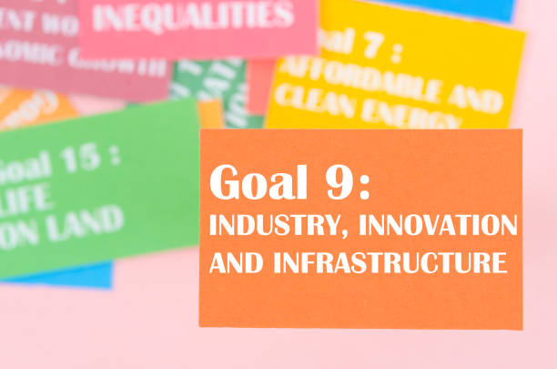 istock The Goal 9 : Industry, Innovation and Infrastructure. The SDGs 17 development goals environment. Environment Development concepts. 1498951070