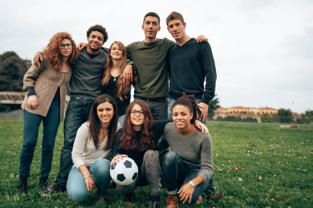 Group Of Friends Teamwork