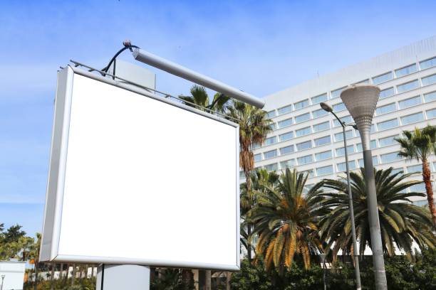 istock Blank billboard city sign 1498982043
