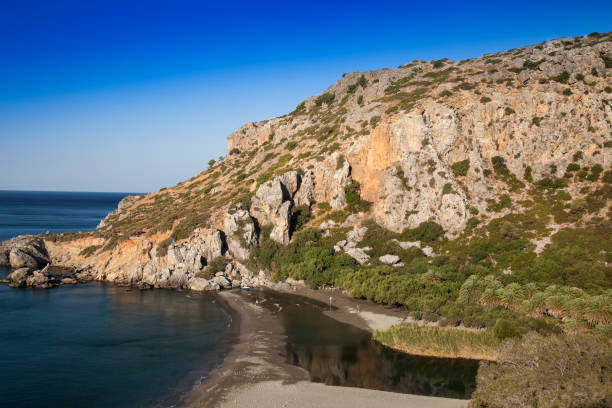 istock Preveli Beach, South Coast, Crete, Greece, Europe 1498984332