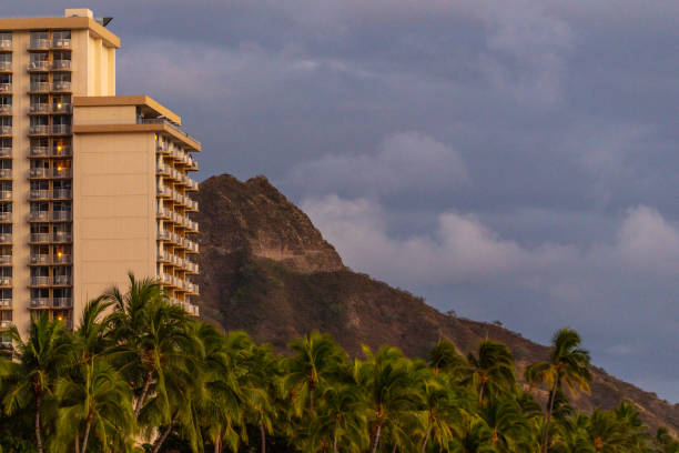 istock Stunning Hawaiian landscape on Oahu, Honolulu during spring time. 1498984335