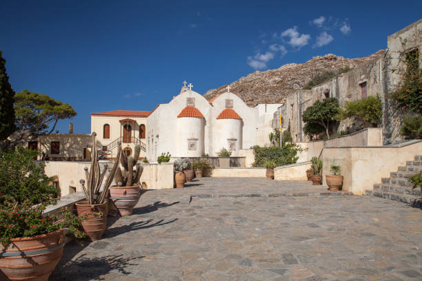 Moni Kato Preveli Monastery, Crete, Greece, Europe