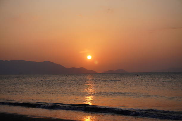 istock Colorful sunset over Indian Ocean 1498998394