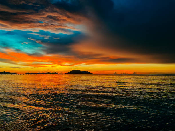 istock The Sunset of Beach in Singkawang 1499003114