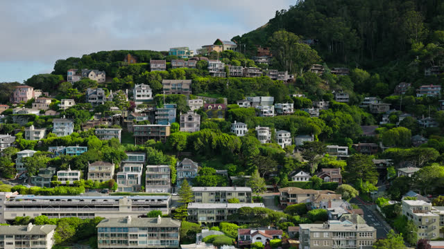 Sausalito During The Day - Aerial