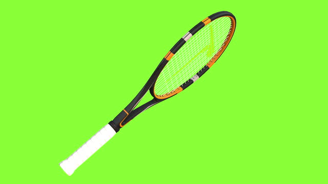 Tennis racket 3D animation