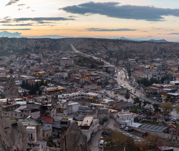 istock Goreme Town in Cappadocia at Sunset 1499006894