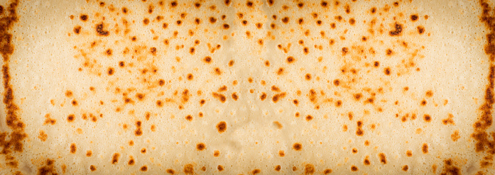 Pancake Texture Background, Tortilla Pattern, Crepes Mockup with Copy Space, Flatbread Banner with Space for Text, Flapjack Background