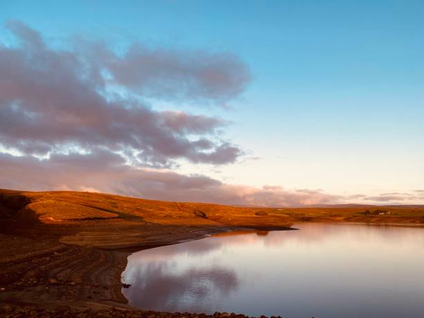 istock Sunrise over a reservoir in County Durham 1499019540