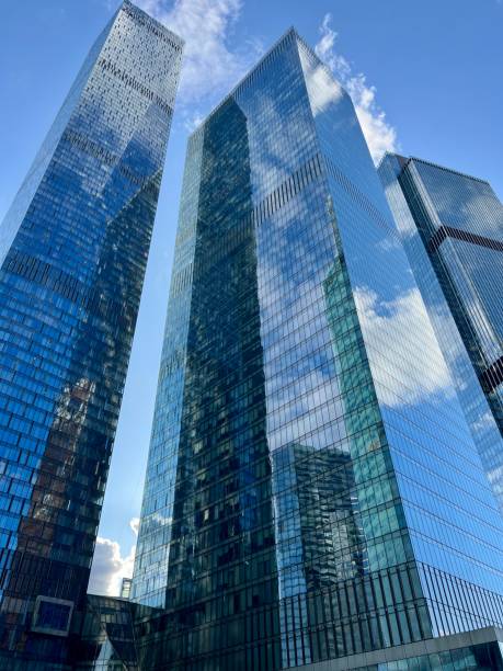 istock Modern Office buildings in Moscow, Russia 1499027402