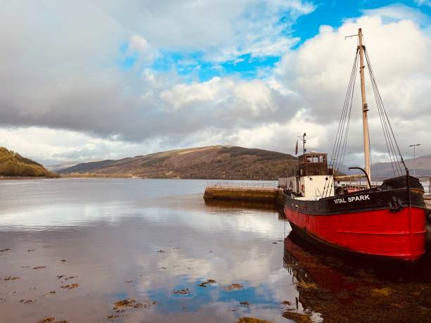 istock Inveraray harbour in Scotland 1499029639