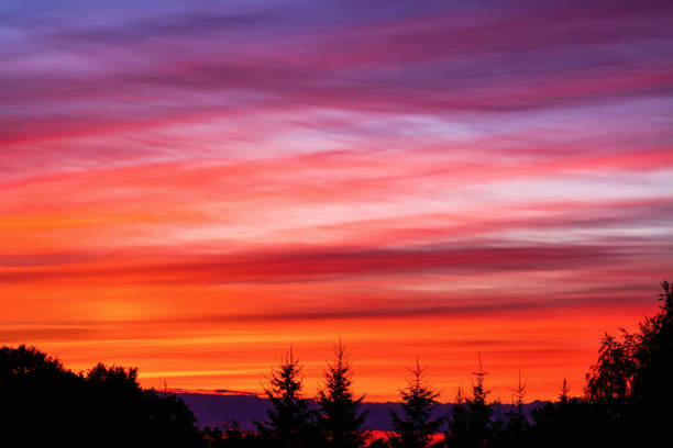 istock Sunset in the countryside. 1499042505