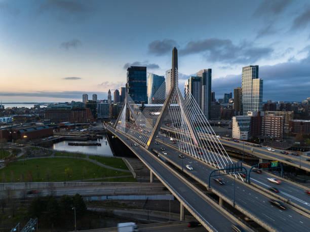 istock Downtown Boston Seen From Leonard Zakim Bridge 1499055635