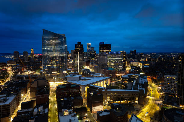 istock Downtown Boston - Aerial Shot 1499056163