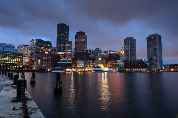 istock Skyscrapers In Boston At Sunrise 1499056247