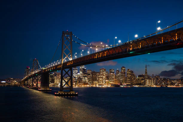istock San Francisco-Oakland Bay Bridge During The Night 1499059099