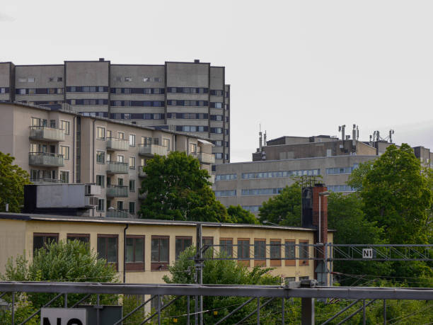 istock Low angle view of buildings against the sky 1499059226