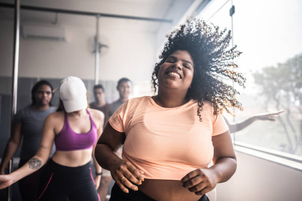 istock Portrait of a young woman in a dancing class at a dance studio 1499068020