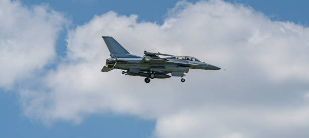 istock F-16 Fighting Falcon fighter jet at Air Defender, Germany 1499068501