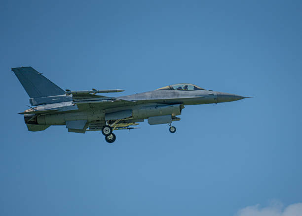 istock F-16 Fighting Falcon fighter jet at Air Defender, Germany 1499068615